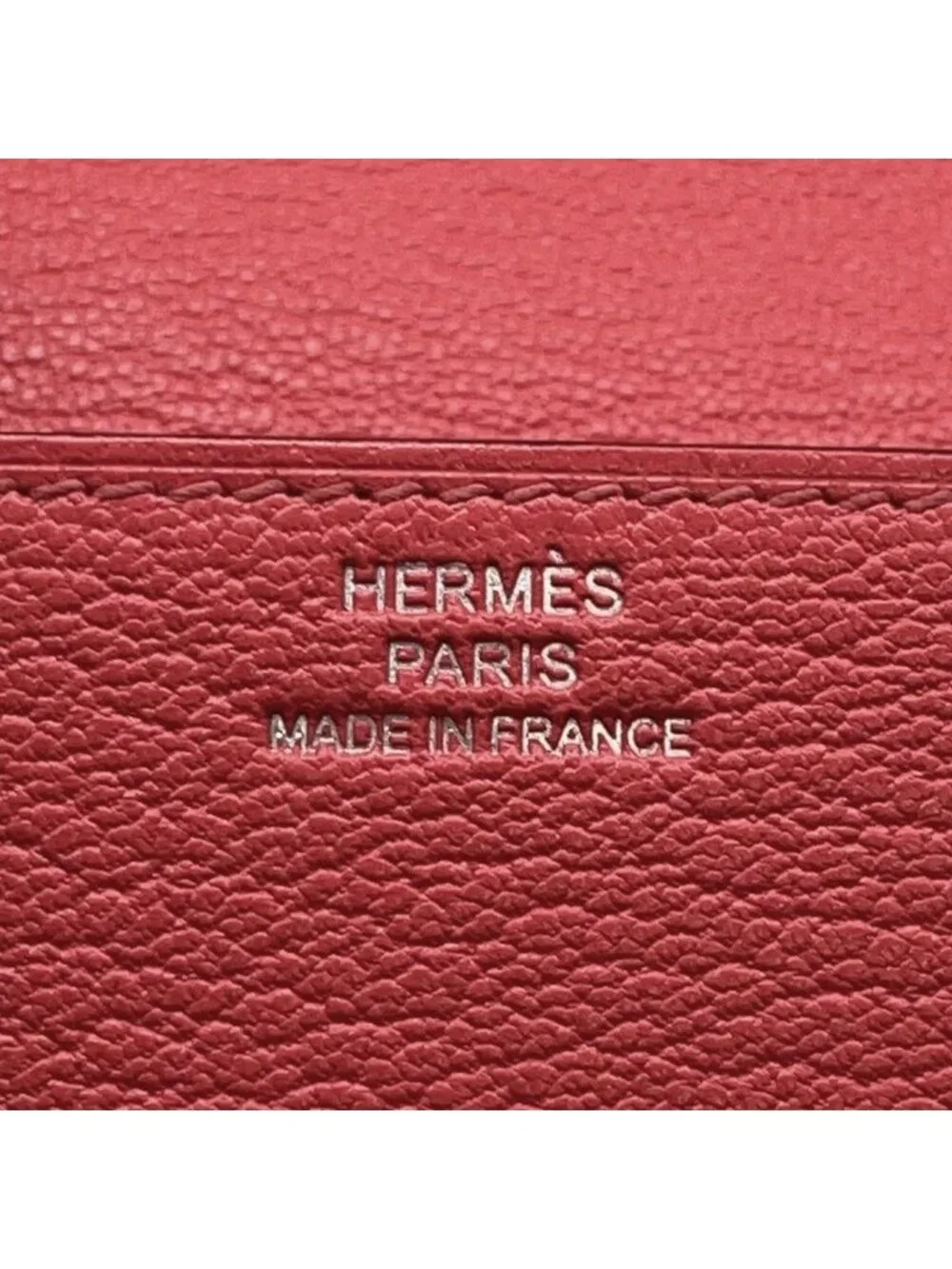 Hermes Wallet Roulis Slim Rose Texas Silver Chevre Misor